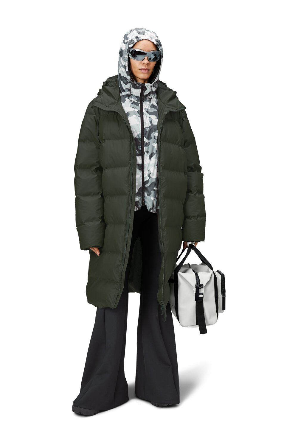 Alta Long jakke - grøn